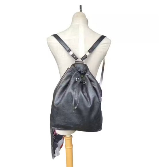 Jean Paul Gaultier Handbags - Vintage Jean Paul Gaultier Leather Backpack Bag Rare